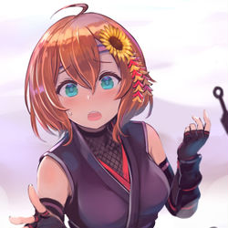 This is a pixiv picture whose title is 忍ひま.
