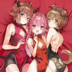This is a pixiv picture whose title is 新年快乐~.