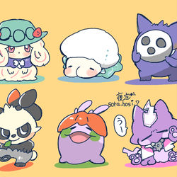 This is a pixiv picture whose title is ポケモンまとめ４.