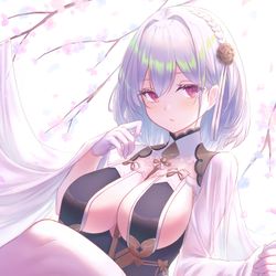 This is a pixiv picture whose title is シリアス.