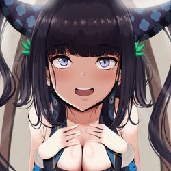 This is a pixiv picture whose title is 楊貴妃.