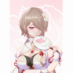 This is a pixiv picture whose title is 丽塔.