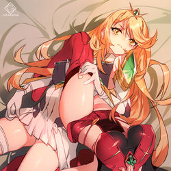 This is a pixiv picture whose title is 异度之刃2.