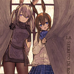 This is a pixiv picture whose title is 秘密.