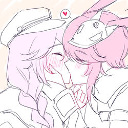 This is a pixiv picture whose title is [ Random ] Sakura x Kallen (6).
