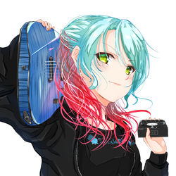 This is a pixiv picture whose title is 氷川紗夜.