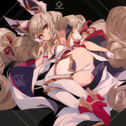 This is a pixiv picture whose title is 我喜欢尼娅，没有大家.