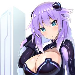 This is a pixiv picture whose title is パープルハート.