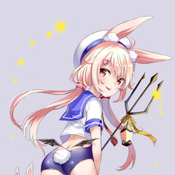 This is a pixiv picture whose title is 10月のうさちゃん.
