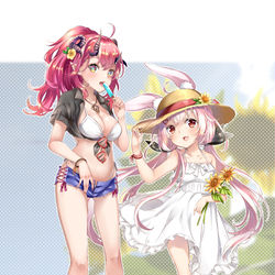 This is a pixiv picture whose title is 8月の推し.