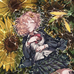 This is a pixiv picture whose title is 無題.