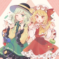 This is a pixiv picture whose title is 紅のひろばおしらせ.