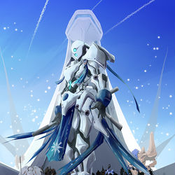 This is a pixiv picture whose title is 【PFAOS】縦眼のレンゼイ【ハイペリア】.