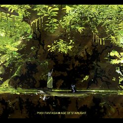 This is a pixiv picture whose title is 【PF】緑の国 檀州【AOS】.