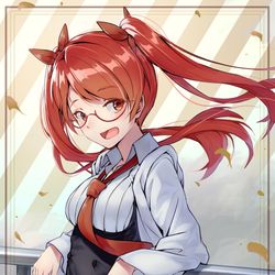 This is a pixiv picture whose title is ～愉快なテスラ～.