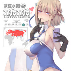This is a pixiv picture whose title is 200127 瀕臨絕種團.