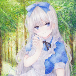 This is a pixiv picture whose title is アリス.