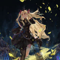 This is a pixiv picture whose title is エレシュキガル.