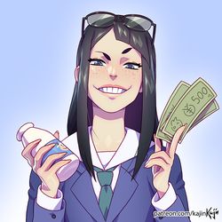 This is a pixiv picture whose title is Sayaka Kanamori ❤️🥛💴.
