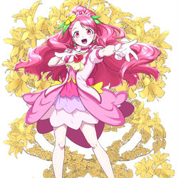 This is a pixiv picture whose title is キュアグレース.