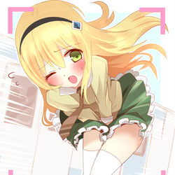 This is a pixiv picture whose title is 回り込む。.