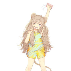 This is a pixiv picture whose title is Kiara（幼）.