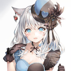 This is a pixiv picture whose title is ミコッテ2020ヴァレンティオン.