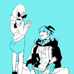 This is a pixiv picture whose title is キバユウの話4.