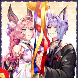 This is a pixiv picture whose title is 【今年もよろしくお願いします】表紙.