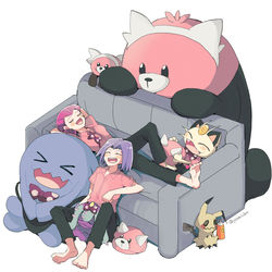 This is a pixiv picture whose title is ロケット団10.