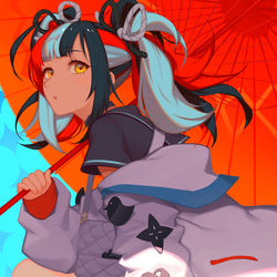 This is a pixiv picture whose title is KiraKira.