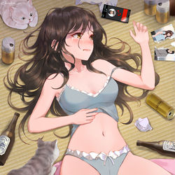 This is a pixiv picture whose title is 💔.