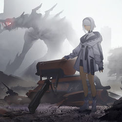 This is a pixiv picture whose title is トコシエ１号.