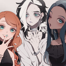 This is a pixiv picture whose title is 241×061⑨.