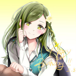 This is a pixiv picture whose title is はづきさん誕生日2019.