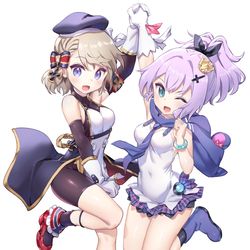 This is a pixiv picture whose title is ジャベリン&ニーミ.