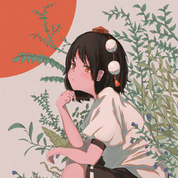 This is a pixiv picture whose title is 無題.