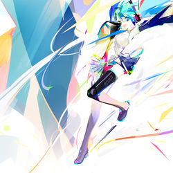 This is a pixiv picture whose title is 踊ろう！.