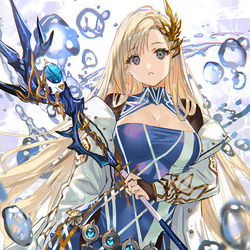 This is a pixiv picture whose title is 水魔道士.