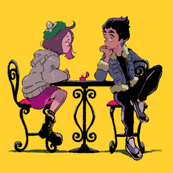 This is a pixiv picture whose title is ホプユウログ3.