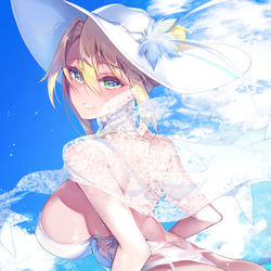 This is a pixiv picture whose title is 水着獅子王✨.