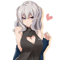 This is a pixiv picture whose title is 隙あらば部屋に忍び込む鹿島お姉さん.