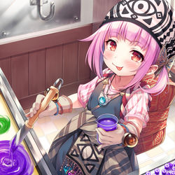 This is a pixiv picture whose title is あやかし郷愁譚 ～目玉しゃぶり ぺろ～.