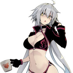 This is a pixiv picture whose title is 水着ジャンヌオルタ.