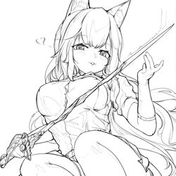 This is a pixiv picture whose title is なん~てね.
