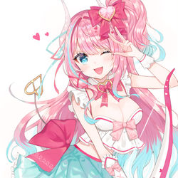 This is a pixiv picture whose title is 魔法少女スズナちゃん.