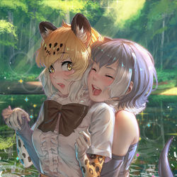 This is a pixiv picture whose title is ジャガウソ【ゆりのフレンズ】.