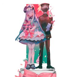 This is a pixiv picture whose title is Candy Jars.