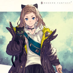 This is a pixiv picture whose title is Modern Fantasy+  8.