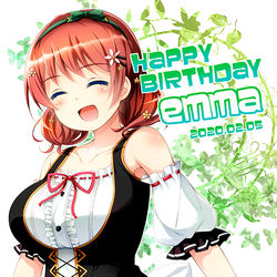 This is a pixiv picture whose title is エマ・ヴェルデ生誕祭2020.